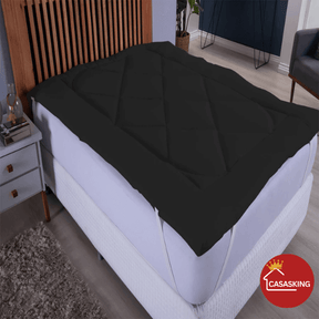 Pillow Top Extra Macio para Colchão Queen – Conforto Luxuoso e Alívio para Dores