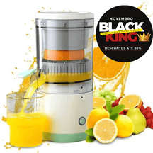 O Espremedor Extrator de Frutas Elétrico 500ml + Brinde Exclusivo