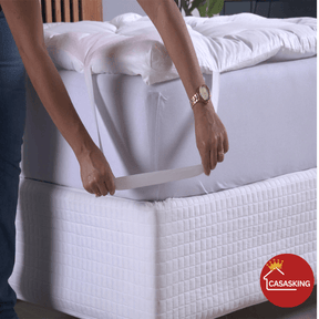 Pillow Top Extra Macio para Colchão Queen – Conforto Luxuoso e Alívio para Dores