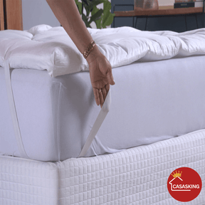 Pillow Top Extra Macio para Colchão Queen – Conforto Luxuoso e Alívio para Dores