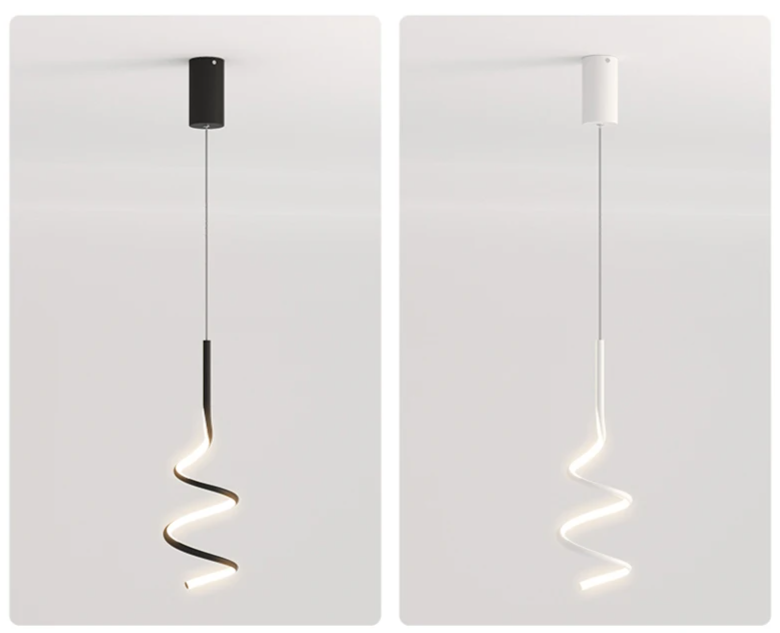 Pendente Tornado - Moderno LED Espiral