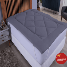 Pillow Top Extra Macio para Colchão Queen – Conforto Luxuoso e Alívio para Dores