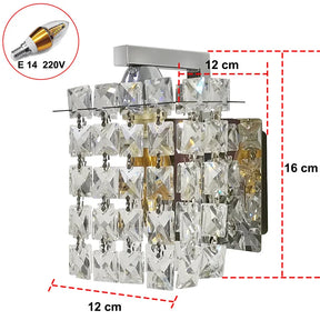 Arandela de Cristal (Luminária de parede)