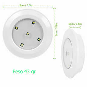 Kit 3 Luminárias de Led Inteligentes com Controle Remoto