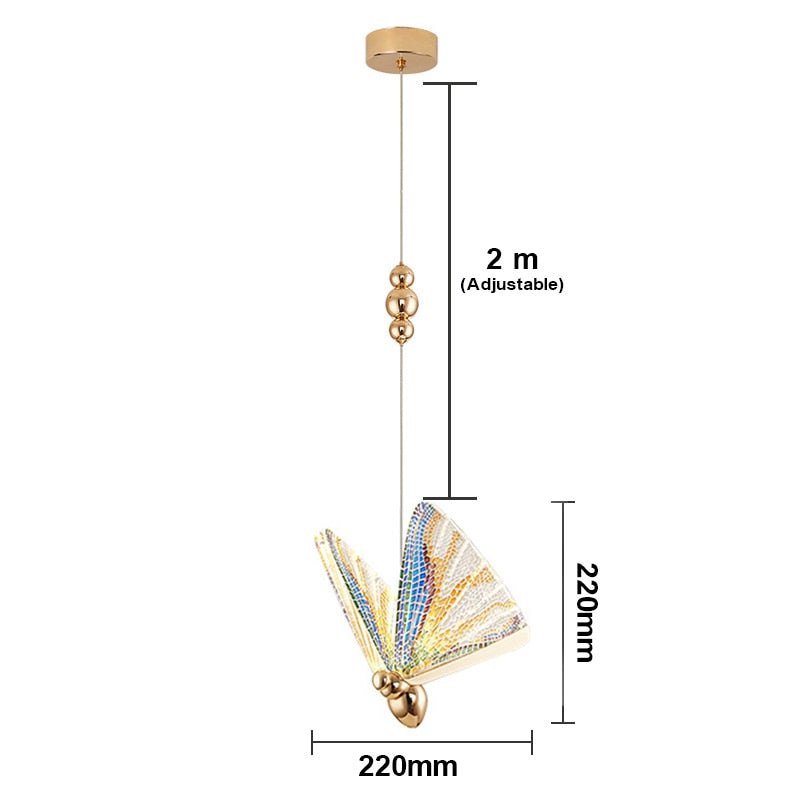 Pendente Borboleta cristalie.store