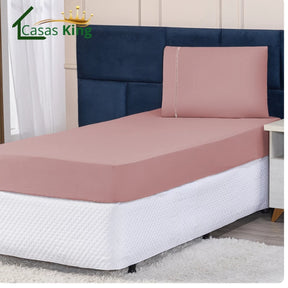 Jogo de Lençol  3pcs 400 Fios - O Toque de Luxo Que Seu Quarto Merece!