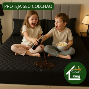 Capa para Colchão Impermeável e Matelada com Elástico