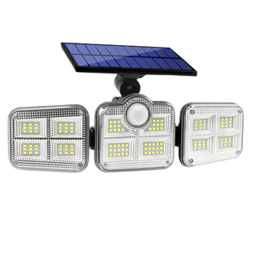 Refletor Led Solar Com 3 Cabeças 800W - EcoLight