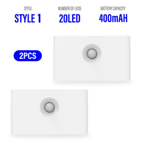 Arandela / Balizador [SEM FIO]  com sensor inteligente e carregamento USB.