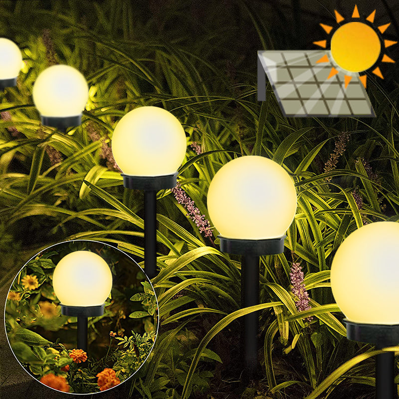 Luz de Jardim Solar em LED Redonda