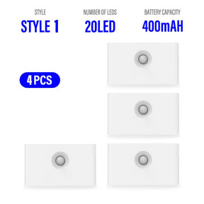 Arandela / Balizador [SEM FIO]  com sensor inteligente e carregamento USB.