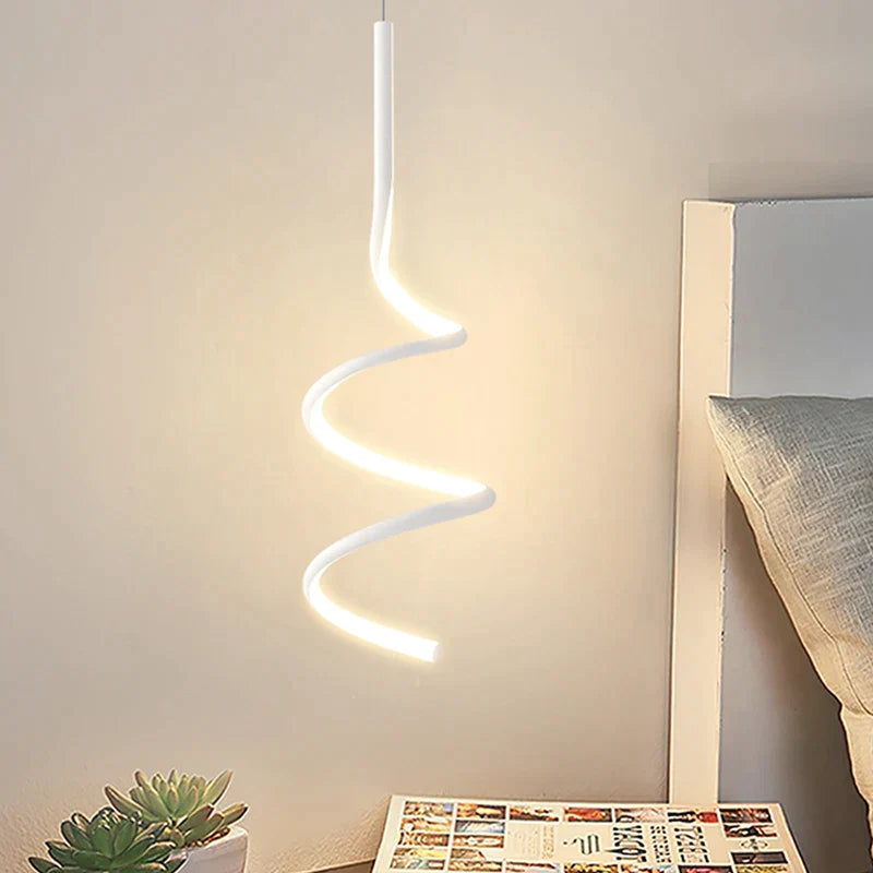 Pendente Tornado - Moderno LED Espiral