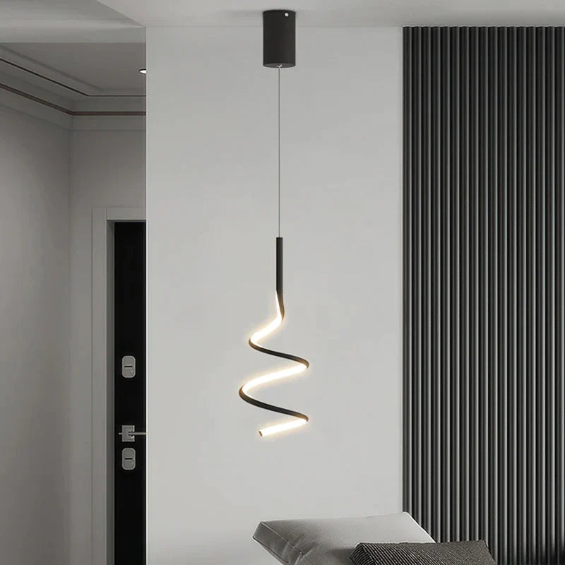 Pendente Tornado - Moderno LED Espiral