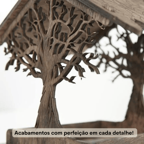 Alimentador de pássaros ao ar livre - CASASKING