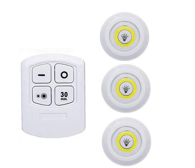 LED com Controle remoto sem fio. - CASASKING