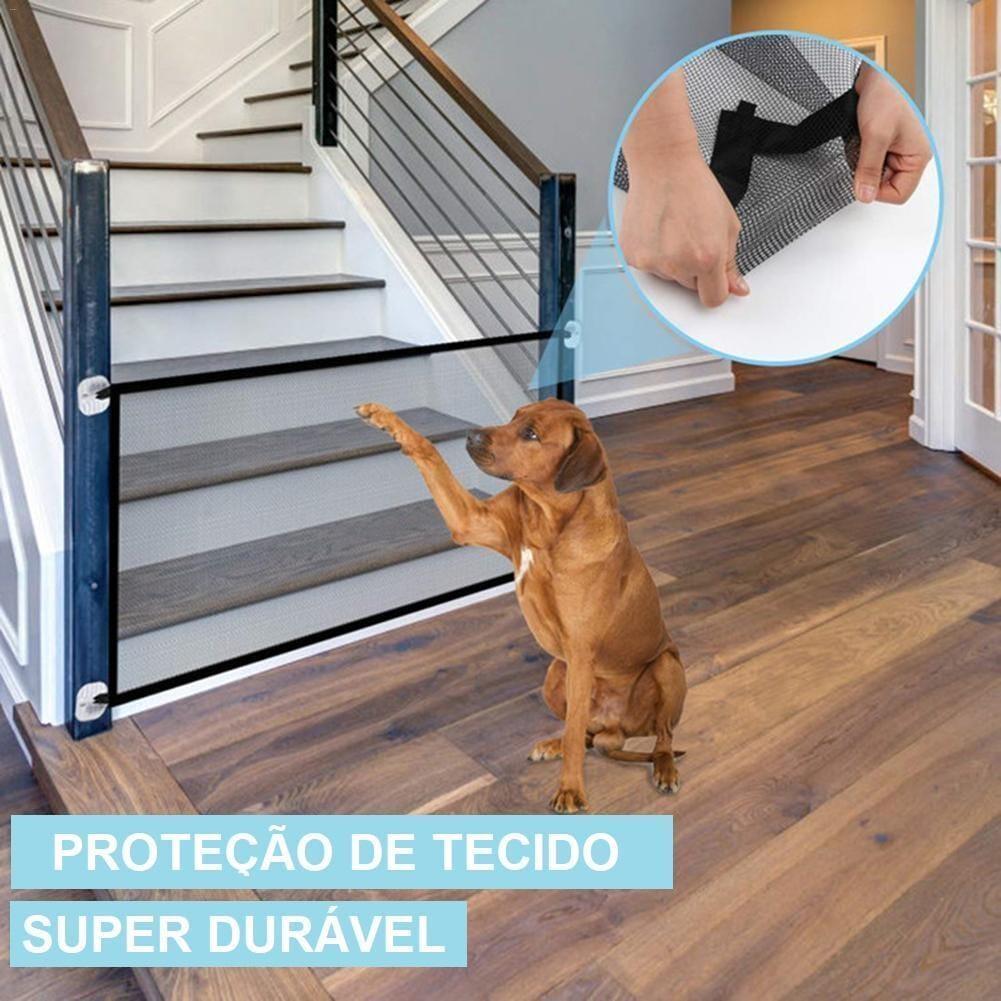 Tela de Proteção para Porta e Escada para Cachorro Apartamento Casa Pet